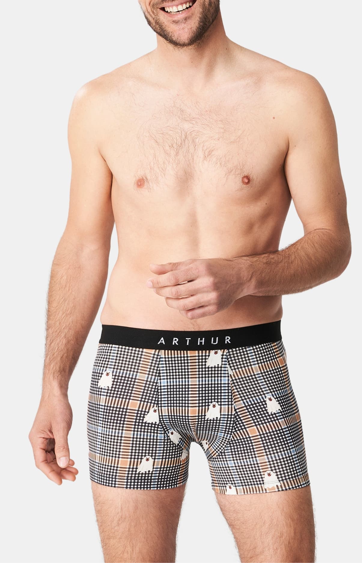arthur-bob-boxer-coton-bio-noir-dans-de-beaux-draps image 2