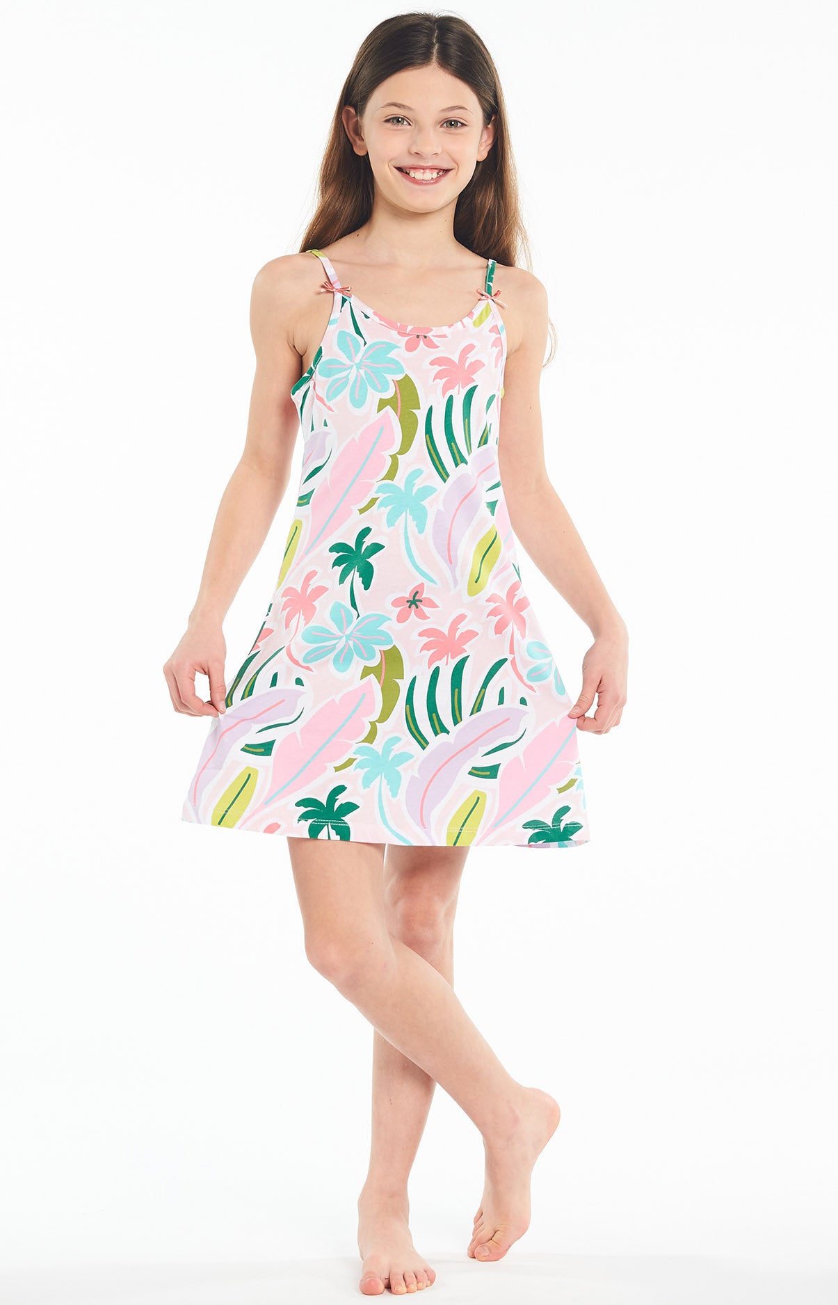 arthur-bob-malibu-chemise-de-nuit-fille-multicolore-coton image 1