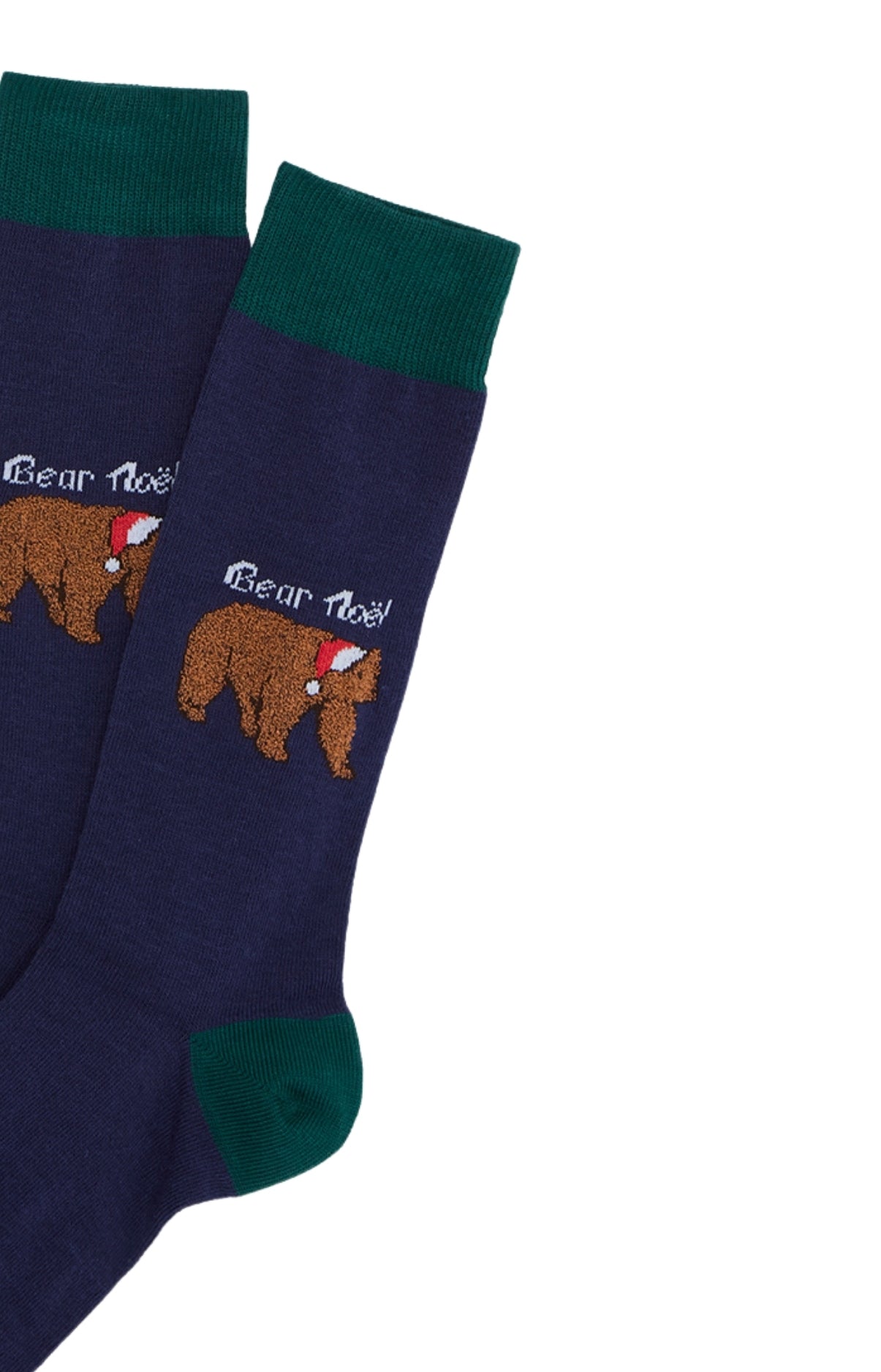 arthur-bob-bear-no-l-chaussettes-coton-marine-40-46 image 2