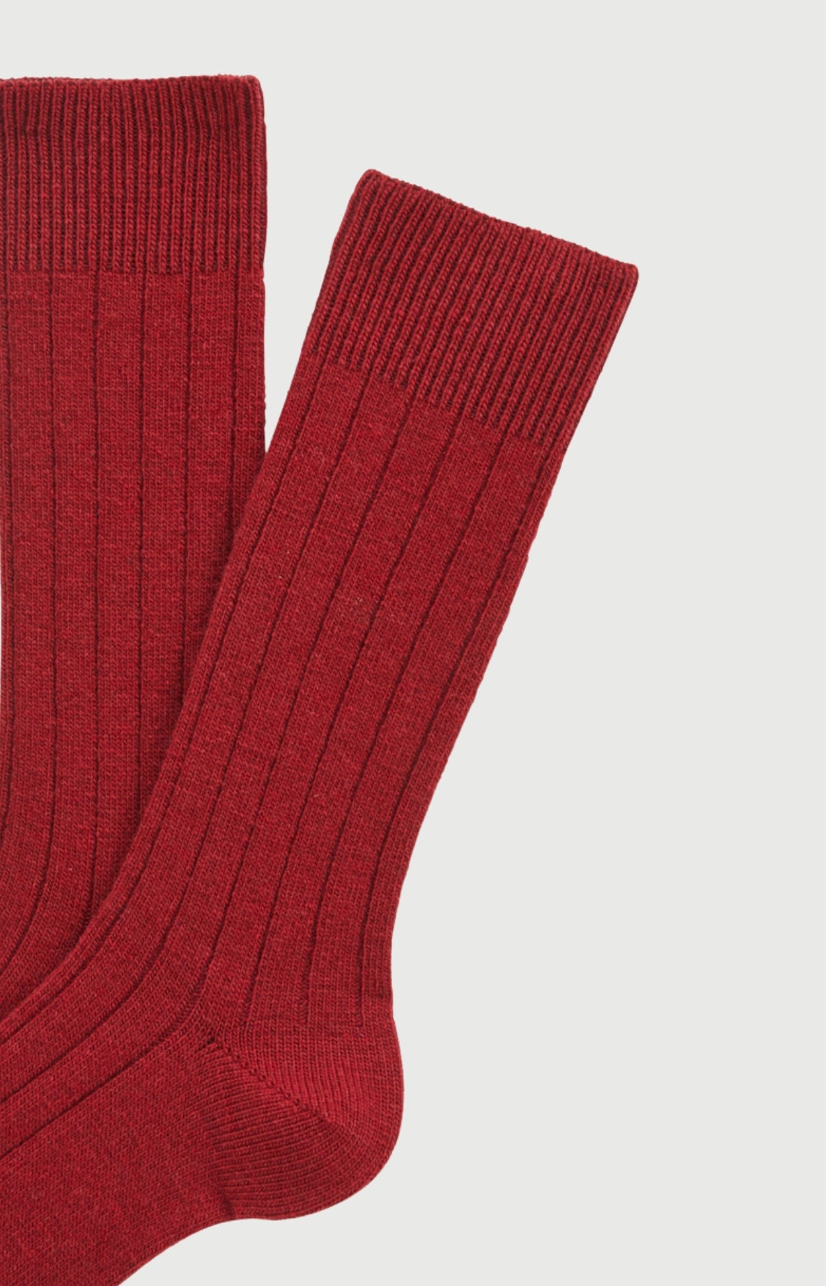 arthur-bob-mill-sim-chaussettes-homme-bordeaux-laine-cachemire image 2