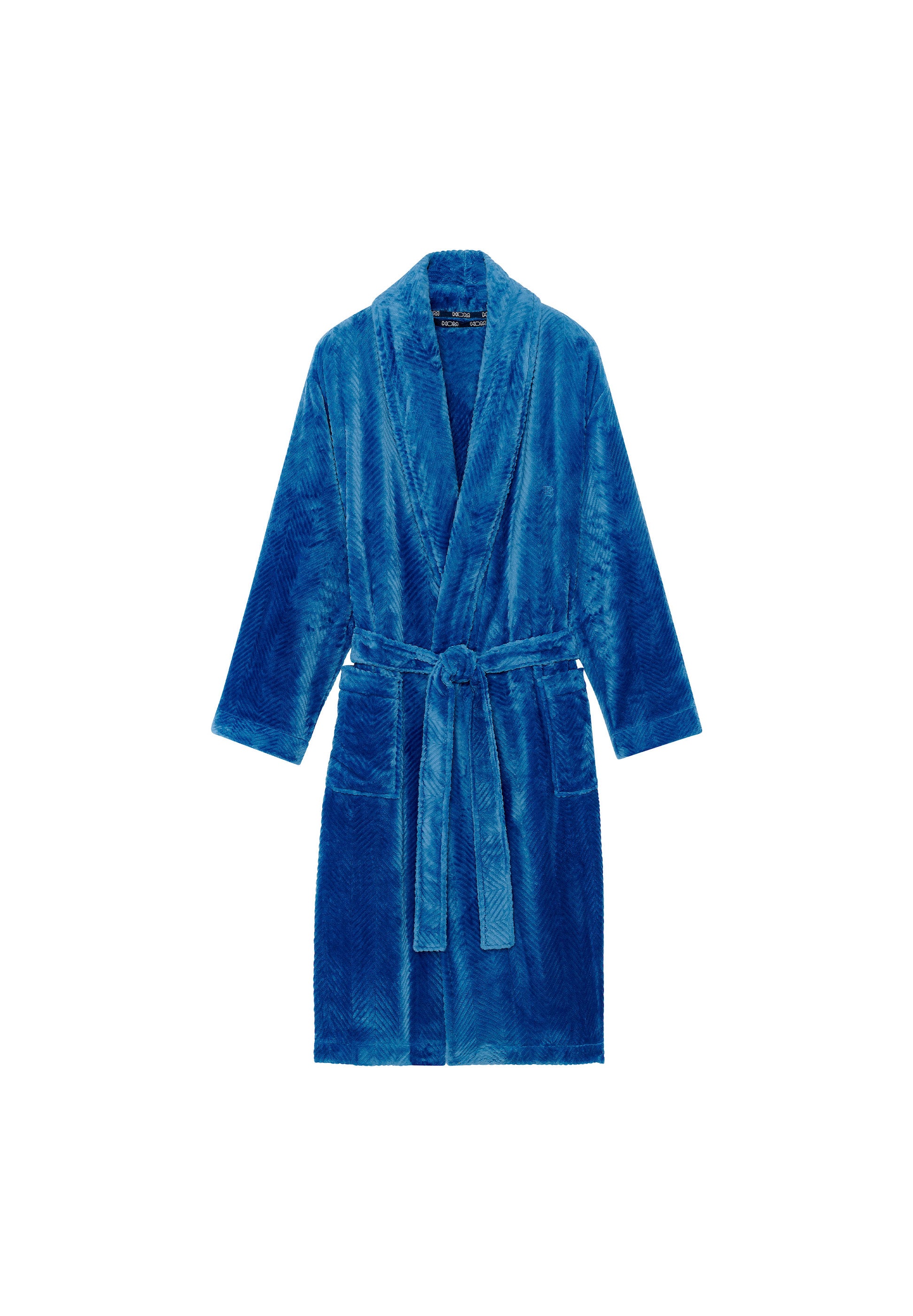 hom-modal-comfort-peignoir-everest-homme-bleu-polaire image 1