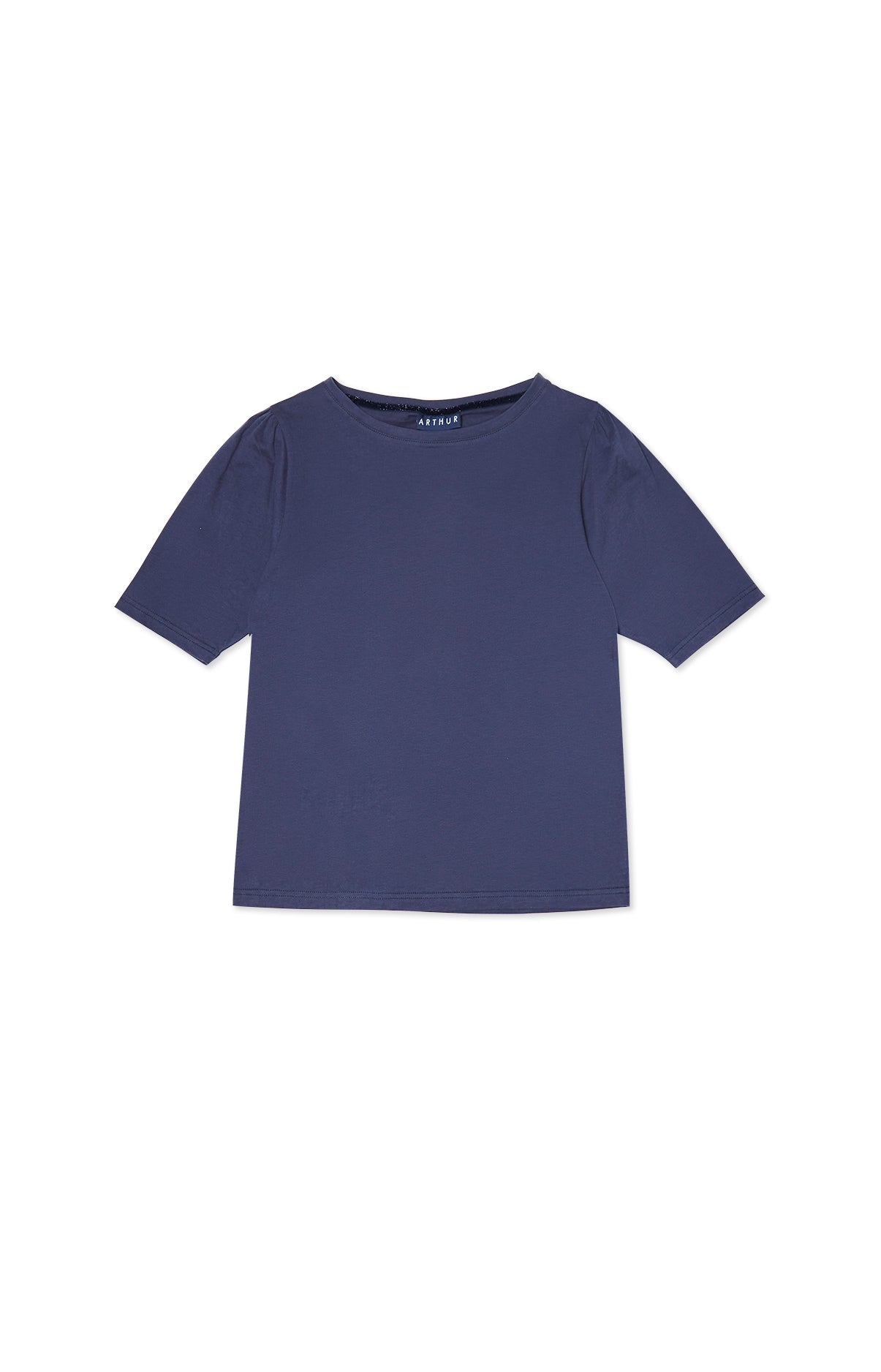 arthur-bob-tee-shirt-femme-marine-coton-bio image 3