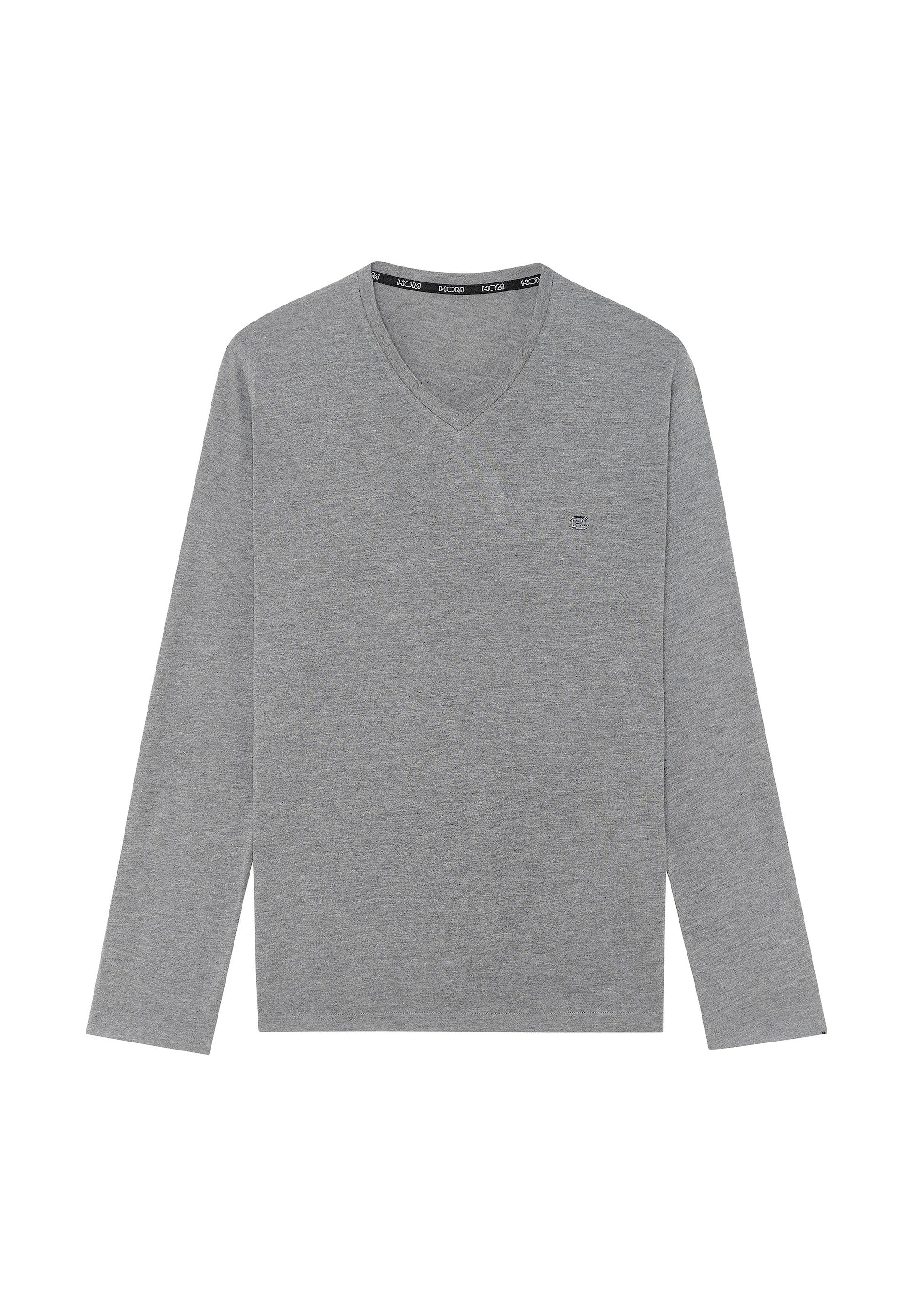 hom-modal-comfort-cocooning-402673-t-shirt-gris-modal image 1