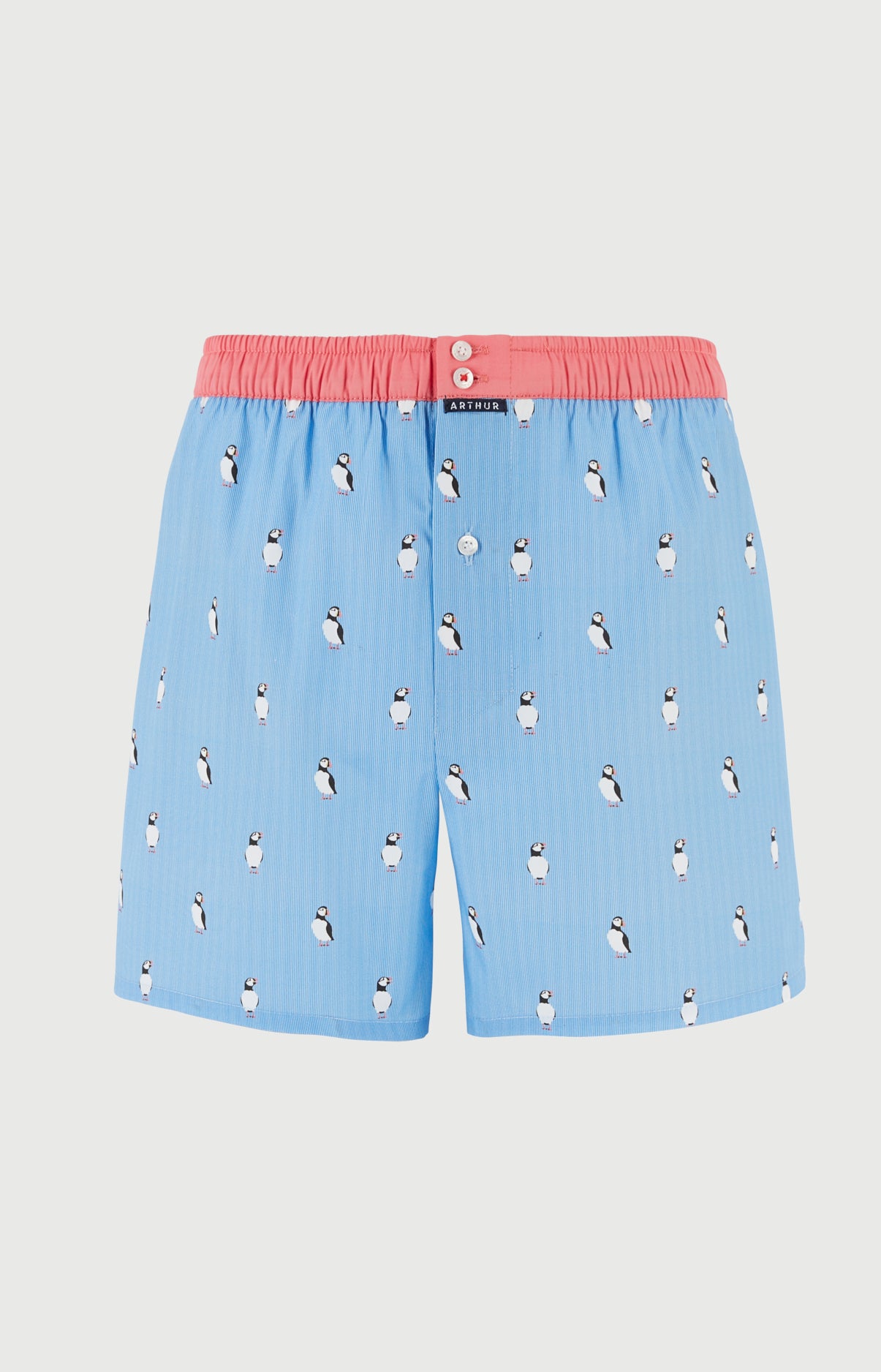 arthur-le-club-n-1205-cale-on-bleu-rayures-coton-bio image 3