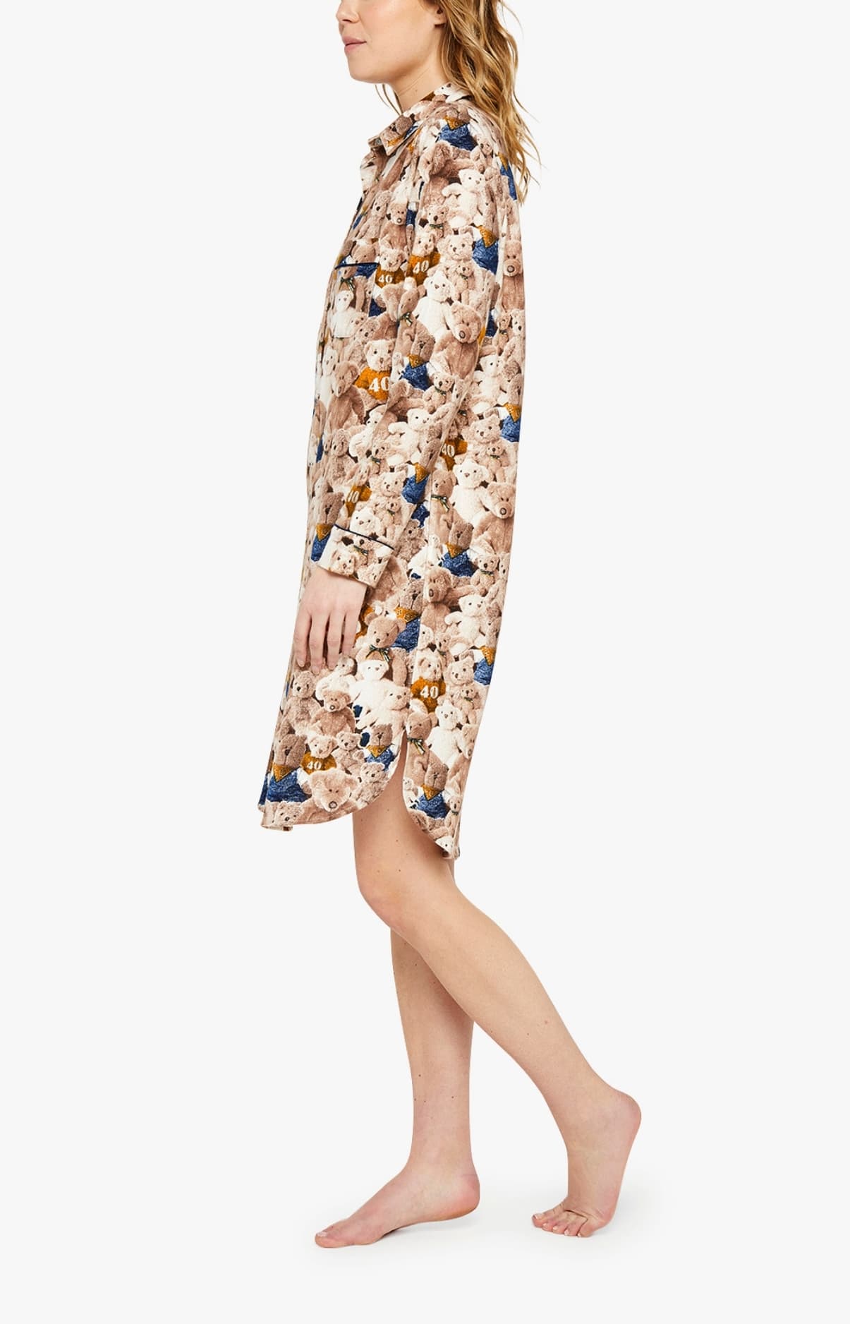 arthur-bob-teddy-chemise-de-nuit-noisette-pilou image 4