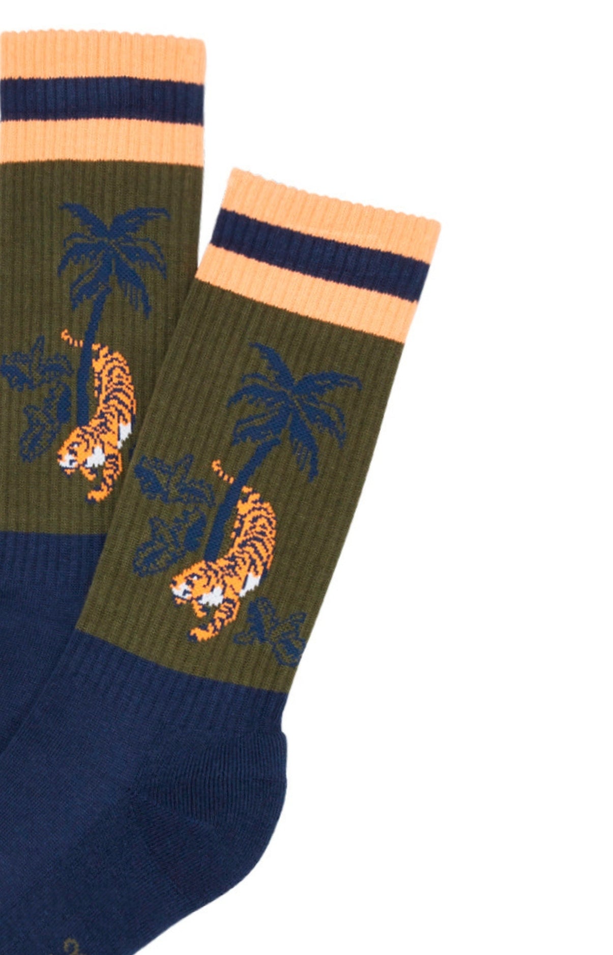 arthur-bob-chaussettes-tennis-fauve-qui-peut-kaki image 2