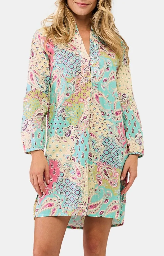 arthur-bob-paisley-liquette-voile-coton-multicolore image 1