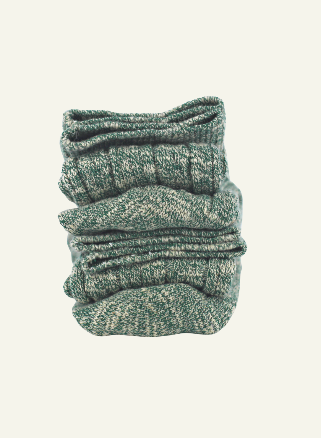 archiduchesse-cocooning-d-hiver-chaussettes-vert-sapin-chaud image 1