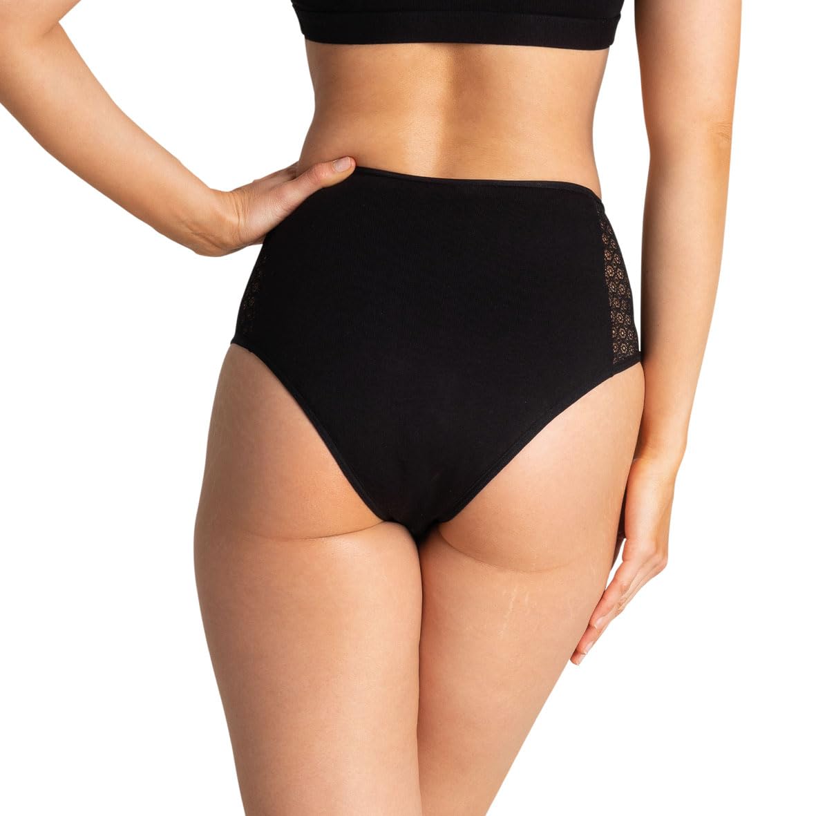 athena-dailyz-lot-5-culottes-fuites-urinaires-midi-taille-m-coton-bio image 3