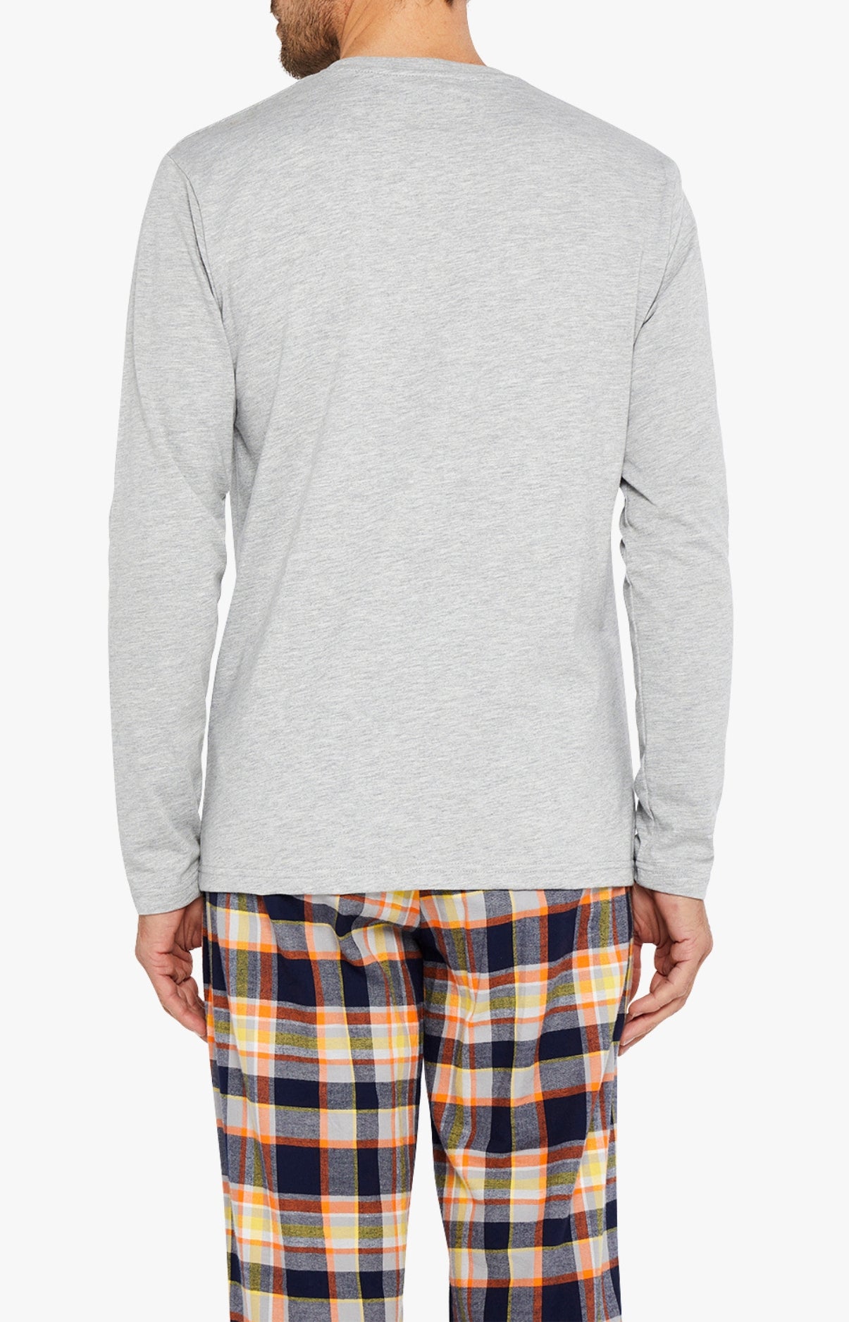 arthur-bob-gris-tee-shirt-homme-manches-longues-coton-bio image 3