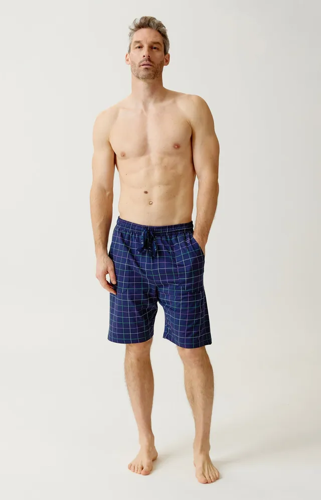 arthur-bob-short-carol-short-homme-coton-bio-marine-l image 1