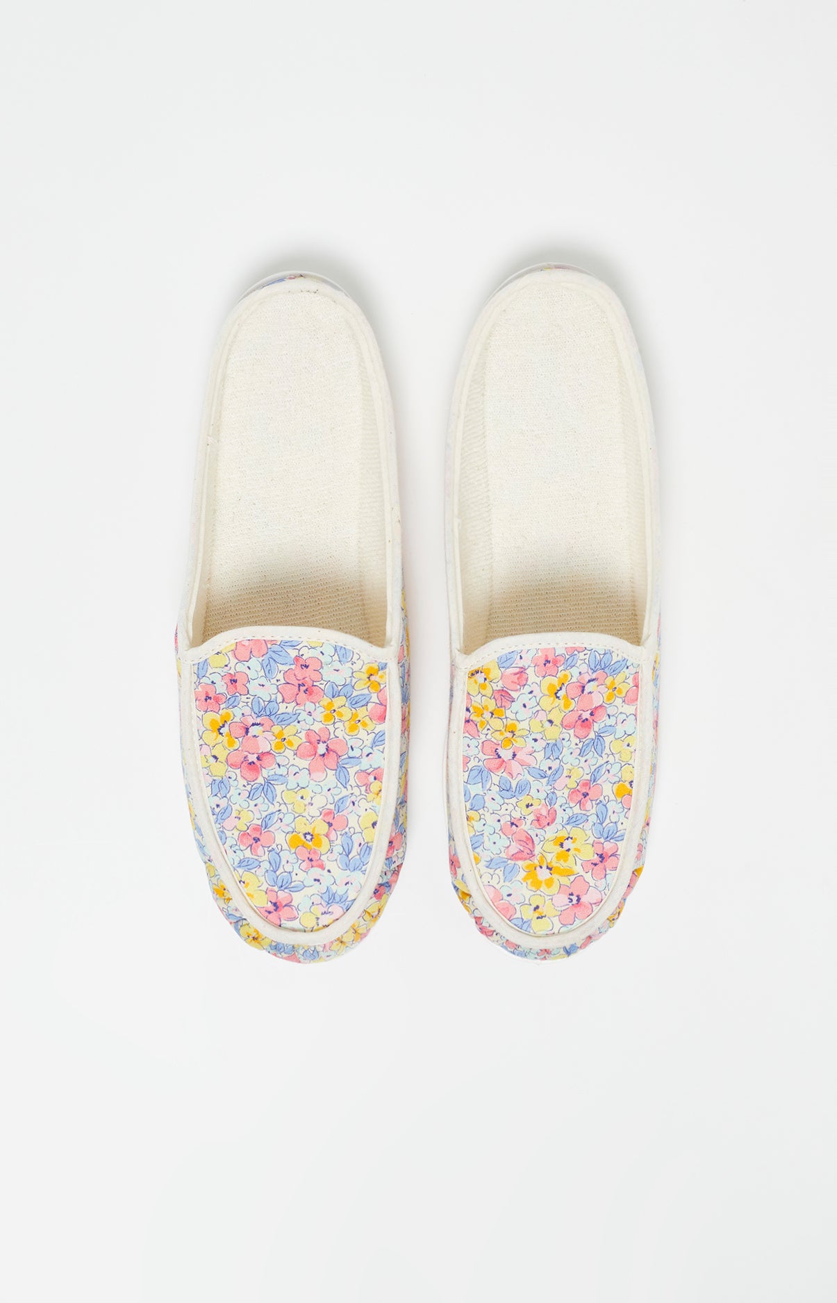arthur-bob-fleur-mules-femme-multicolore-coton image 2