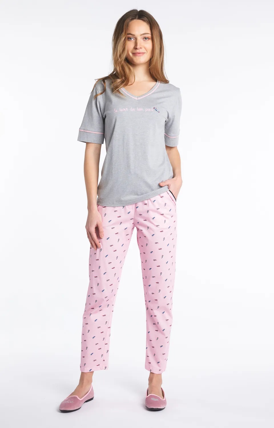 arthur-bob-pyjama-sneakers-rose-coton-bio image 1