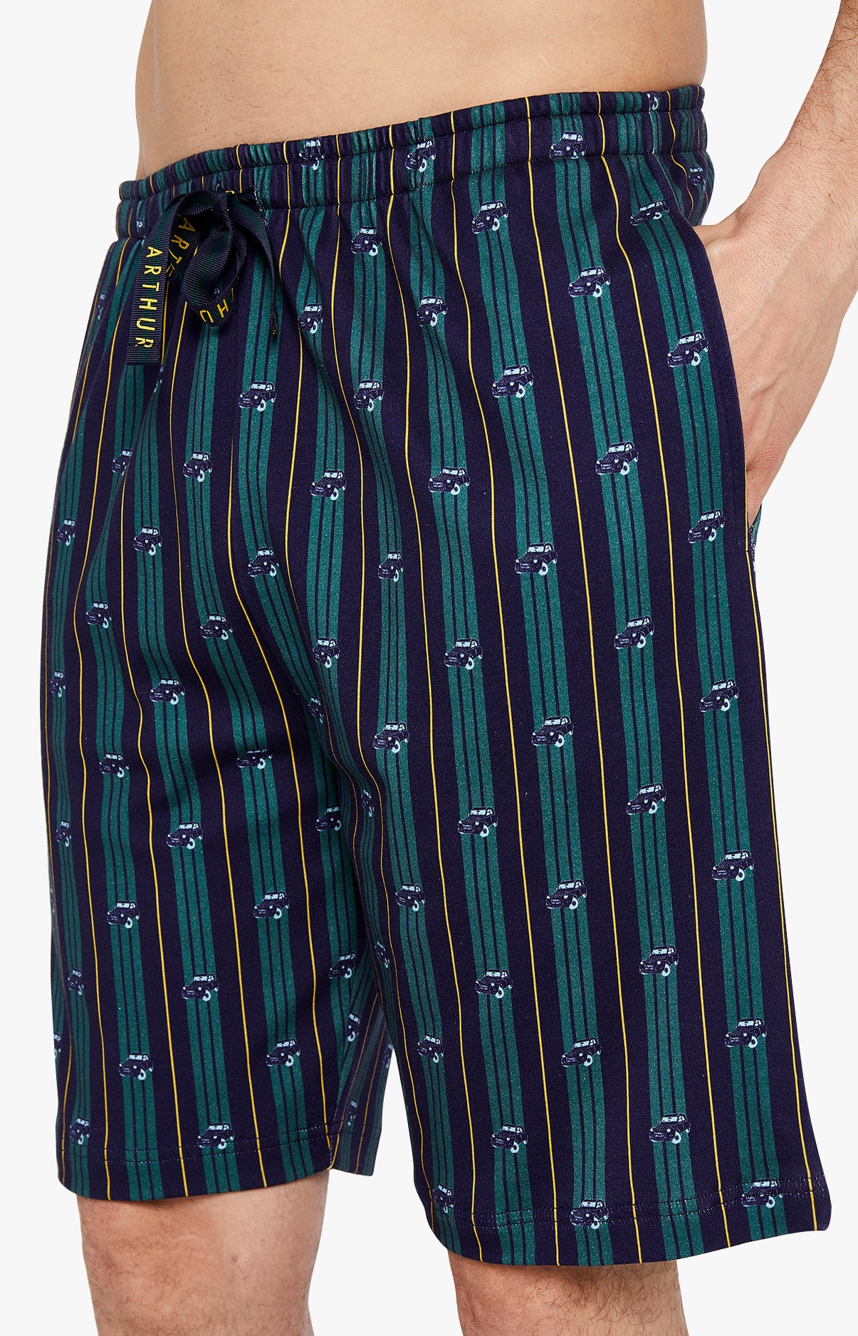 arthur-bob-pyjashort-2cv-infatiguable-pyjama-marine image 6
