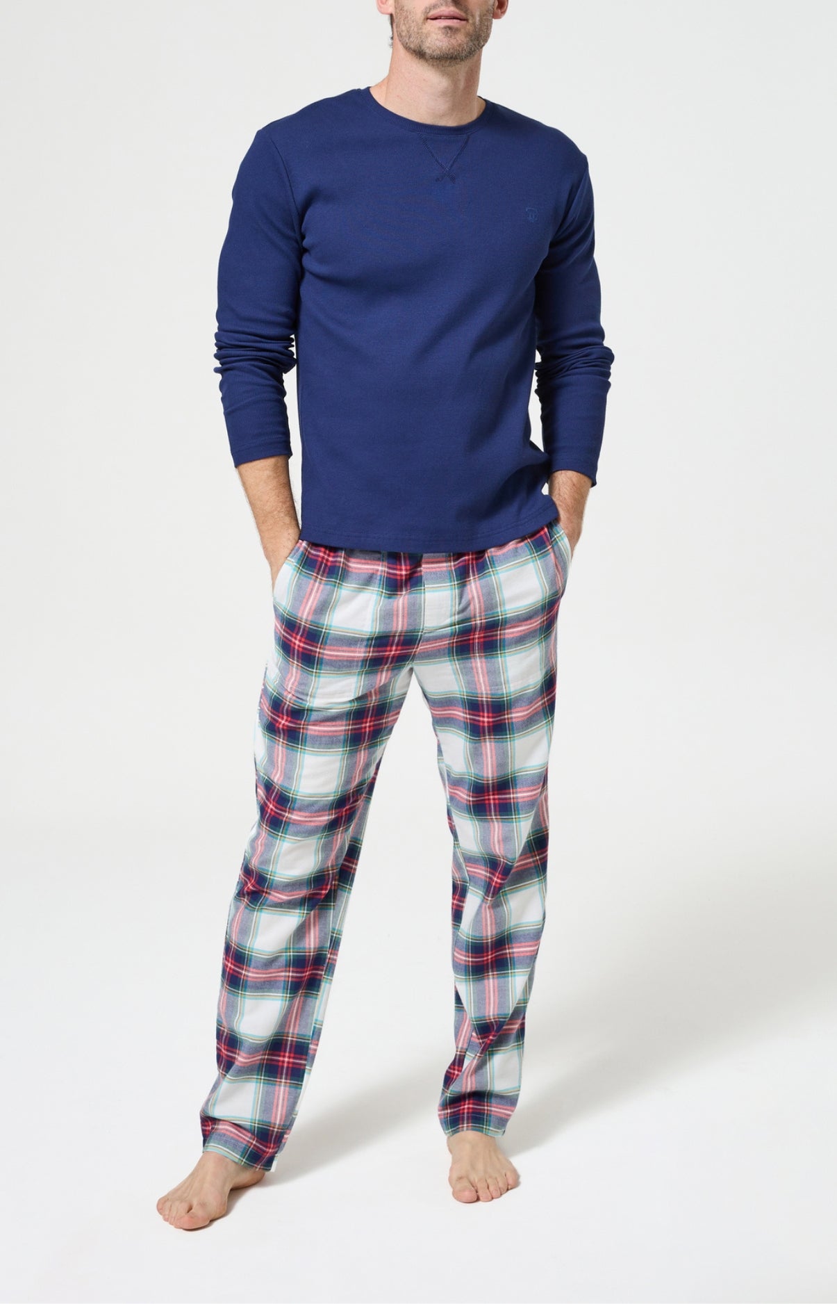 arthur-bob-pantalon-flanelle-logan-blanc-homme image 1