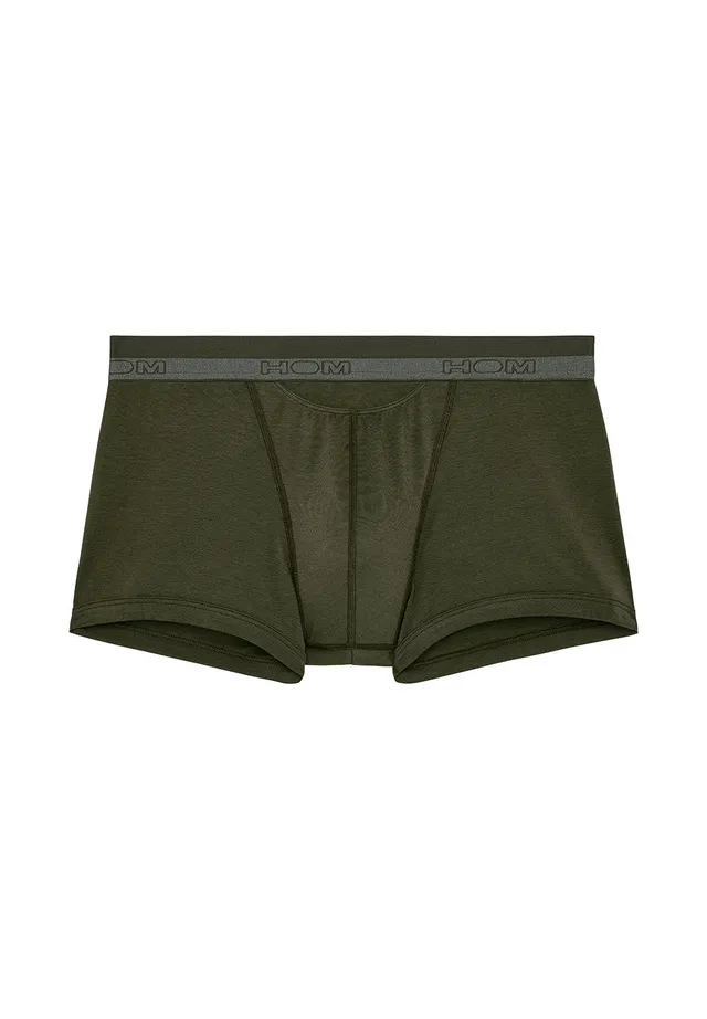 hom-ho1-359520-4000dk-boxer-homme-kaki-modal-ouverture image 1