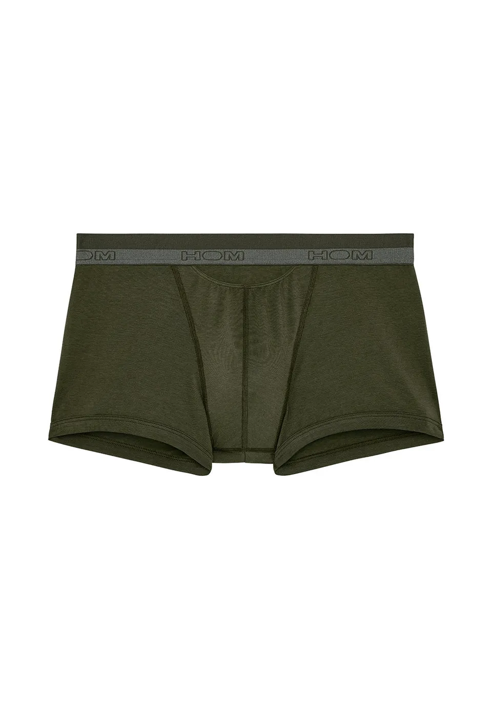 hom-ho1-359520-4000dk-boxer-homme-kaki-modal-ouverture image 1