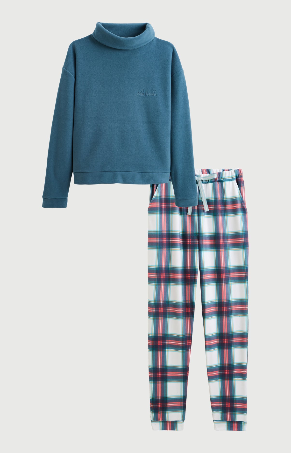 arthur-bob-logan-pyjama-polaire-blanc-micro-polaire image 3