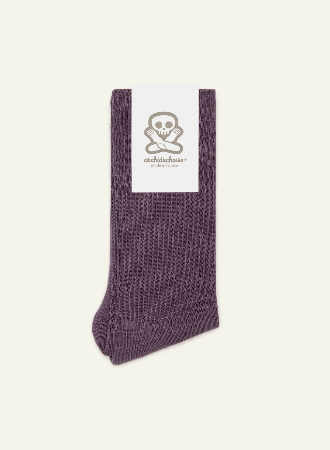 archiduchesse-bouclette-mauve-m-re-chaussettes-coton-chaud image 3