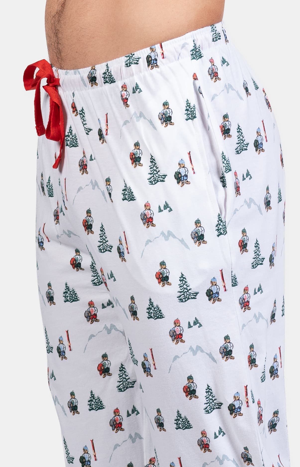 arthur-bob-mountain-pyjama-homme-blanc-coton image 4