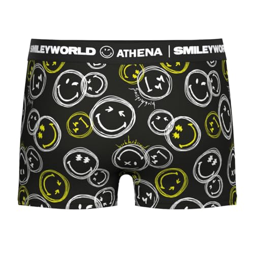 athena-graphic-boxer-gar-on-smileyworld-coton-stretch-imprim image 8