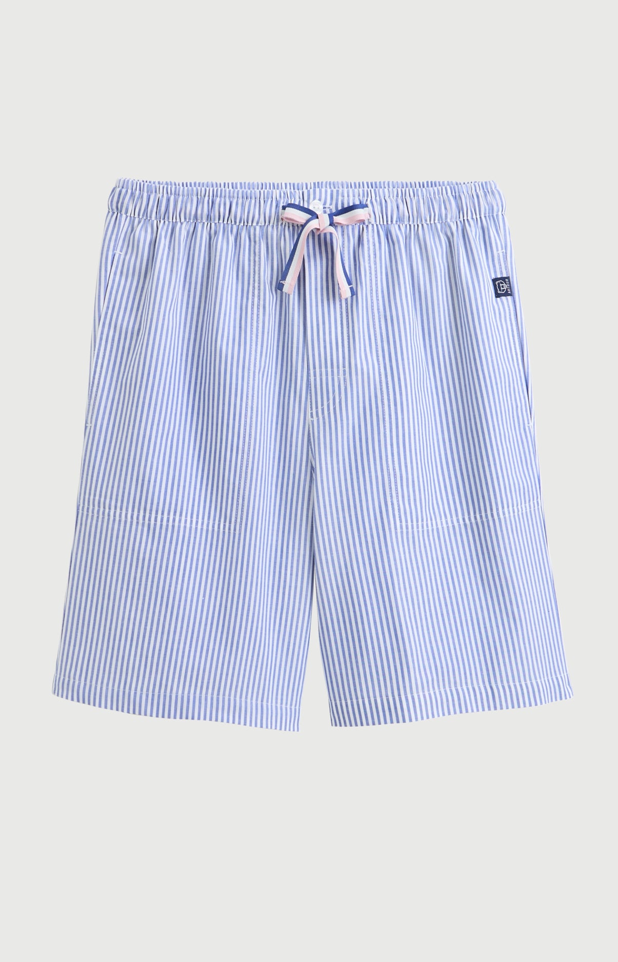 arthur-bob-ray-short-bleu-coton-bio-homme image 3