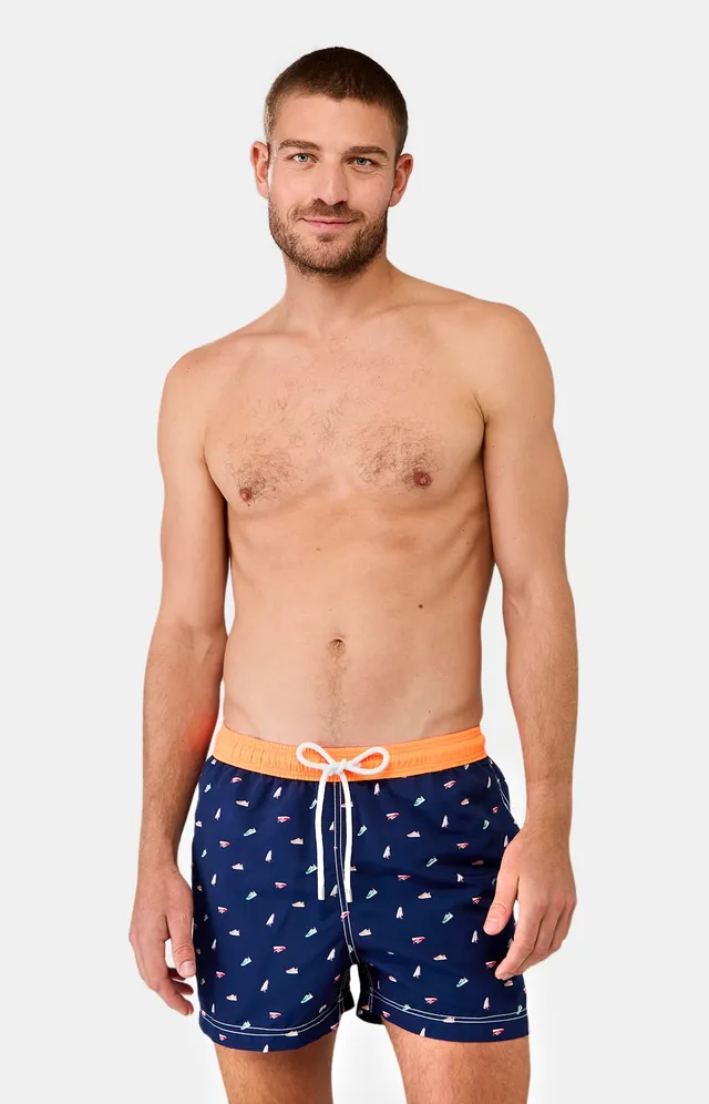 arthur-bob-short-de-bain-sneakers-marine-homme image 1