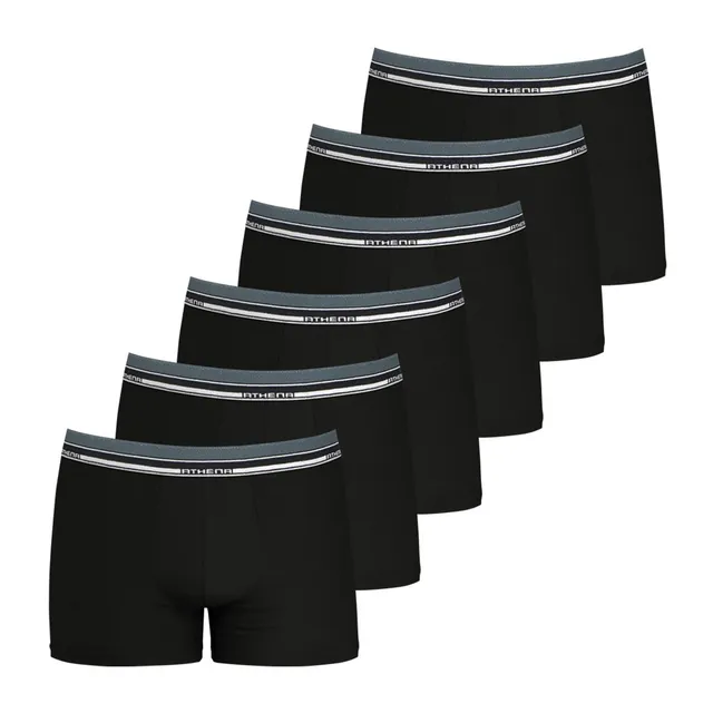athena-easy-boxer-homme-lc07-lot-de-6-coton-stretch image 1