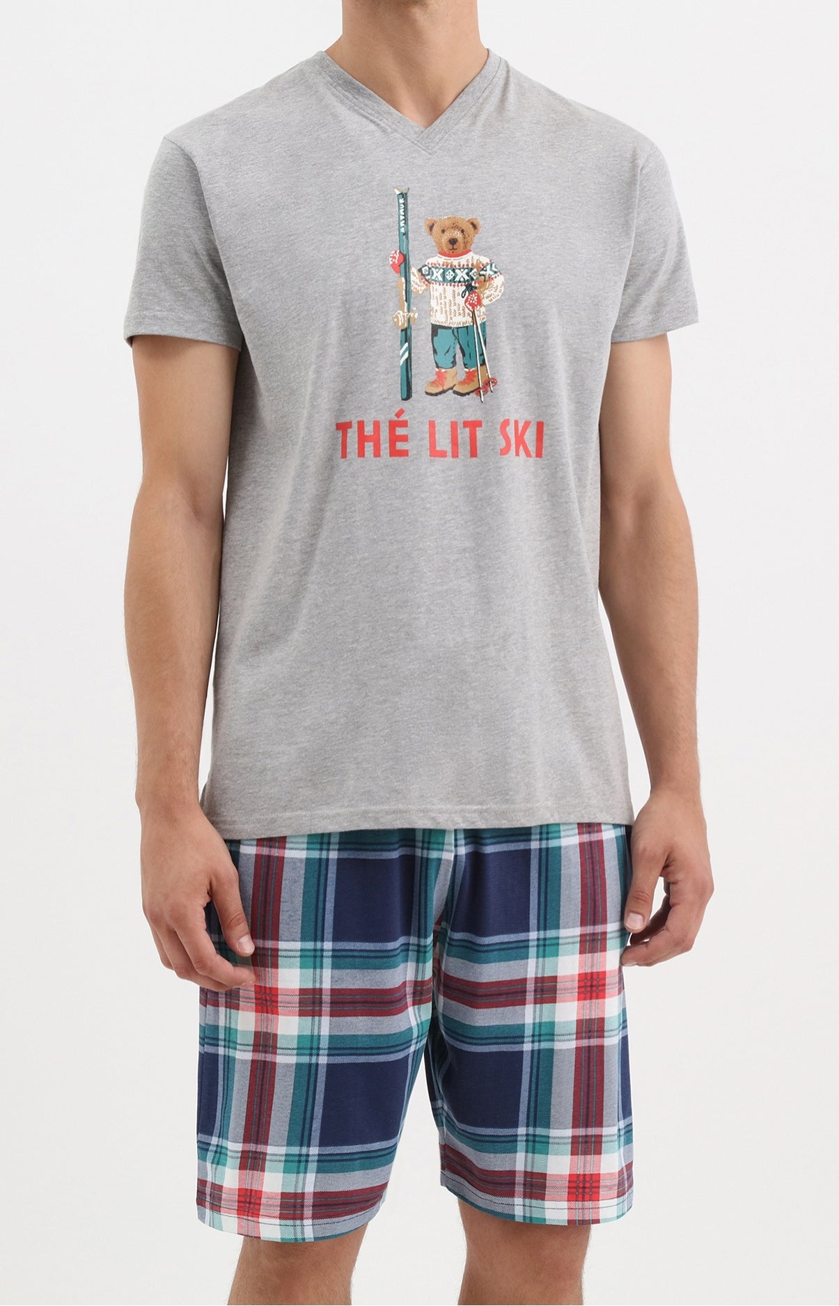 arthur-bob-th-lit-ski-pyjashort-coton-marine-col-v image 1
