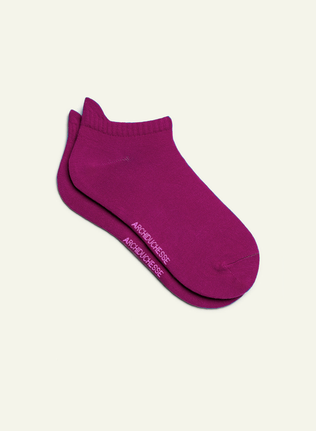 archiduchesse-socquette-aubergine-socquettes-coton-violet image 2