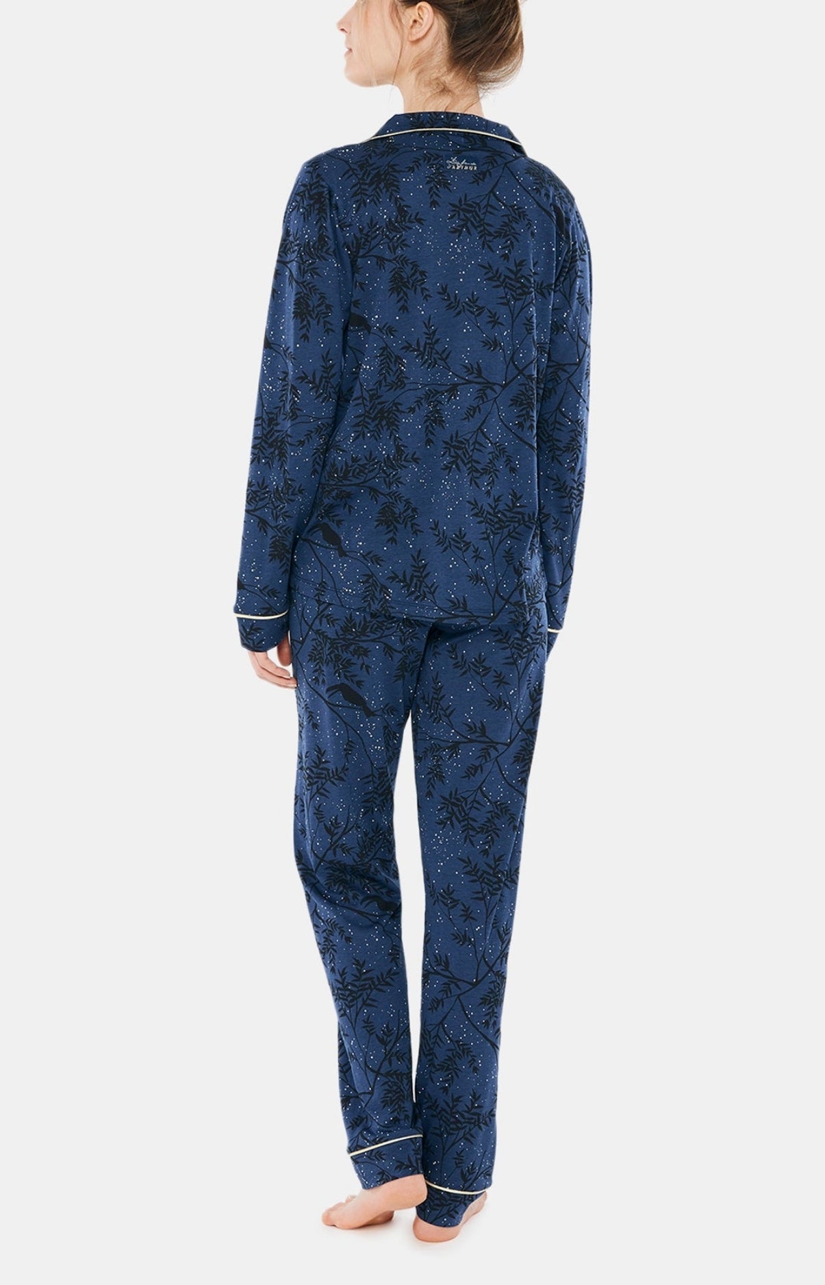 arthur-good-night-pyjama-boutonn-femme-marine-l image 5