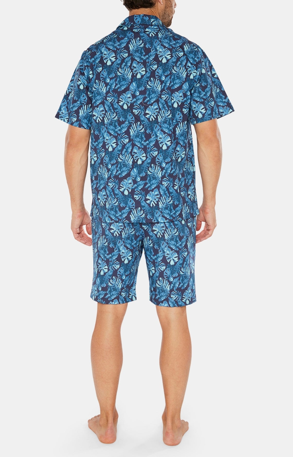 arthur-bob-tropique-pyjashort-coton-marine image 4