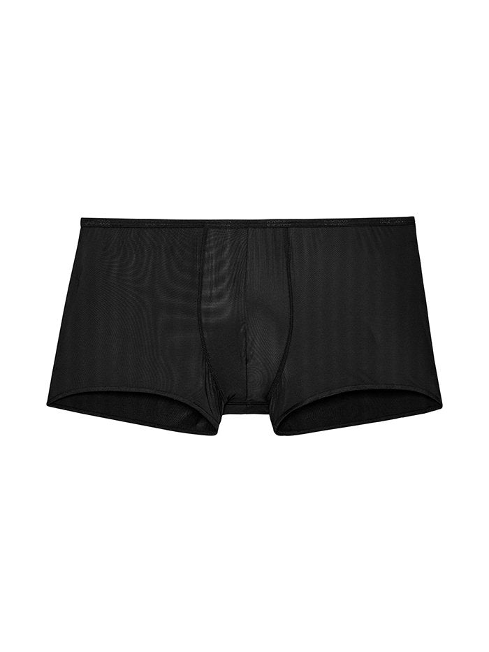 hom-plumes-trunk-boxer-homme-noir-microfibre image 1