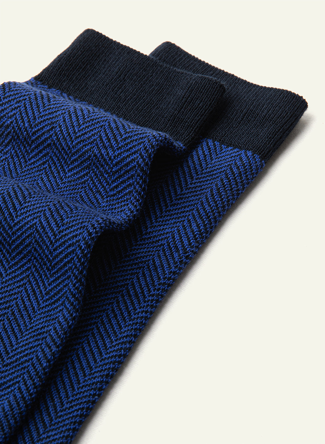 archiduchesse-fantaisie-chevronn-e-bleue-chaussettes-coton image 4