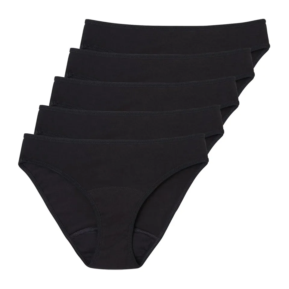 athena-dailyz-lot-5-culottes-menstruelles-fille-10-ans-lavable image 1