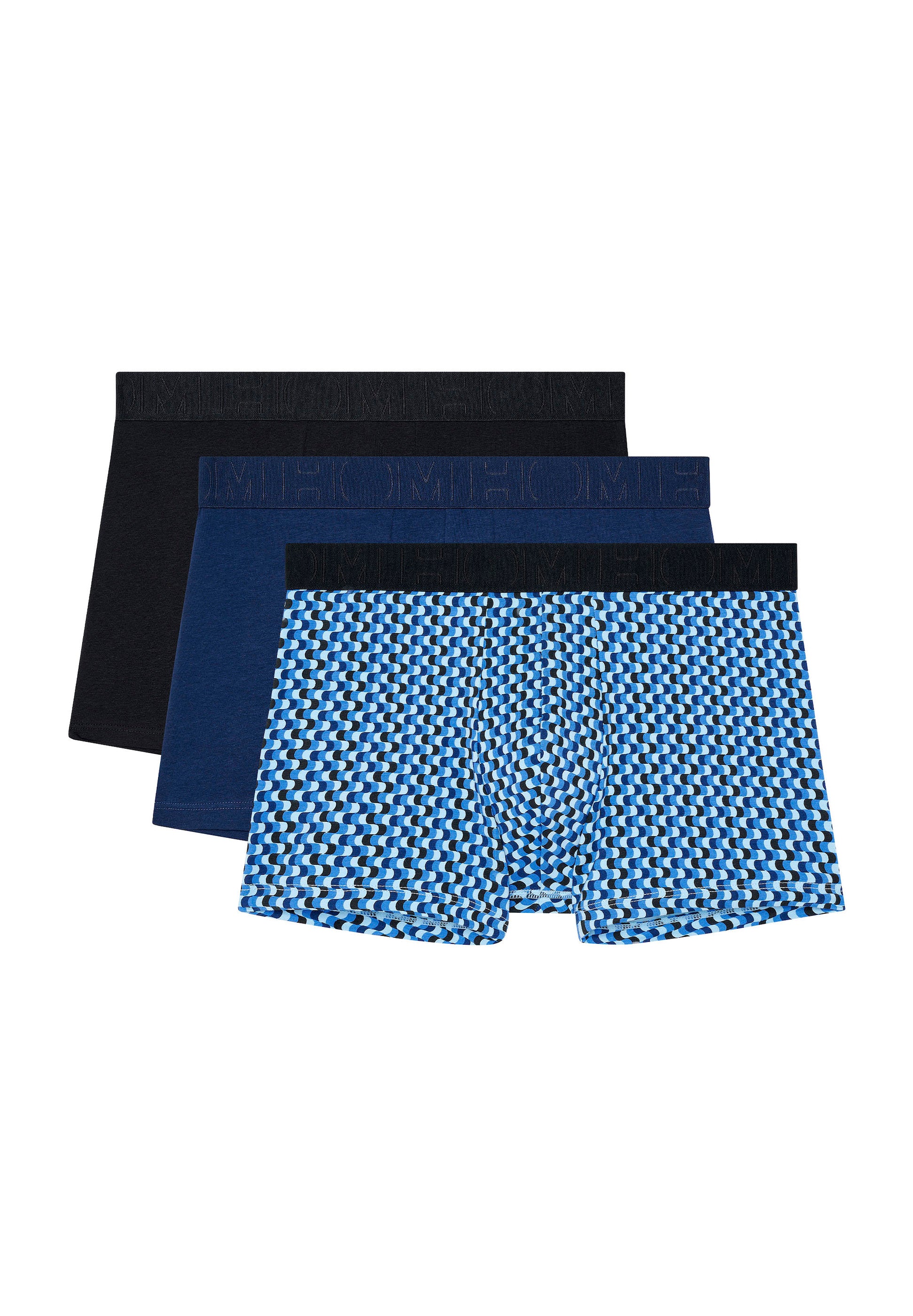 hom-daniel-2-boxer-homme-lot-3-noir-bleu-coton image 1