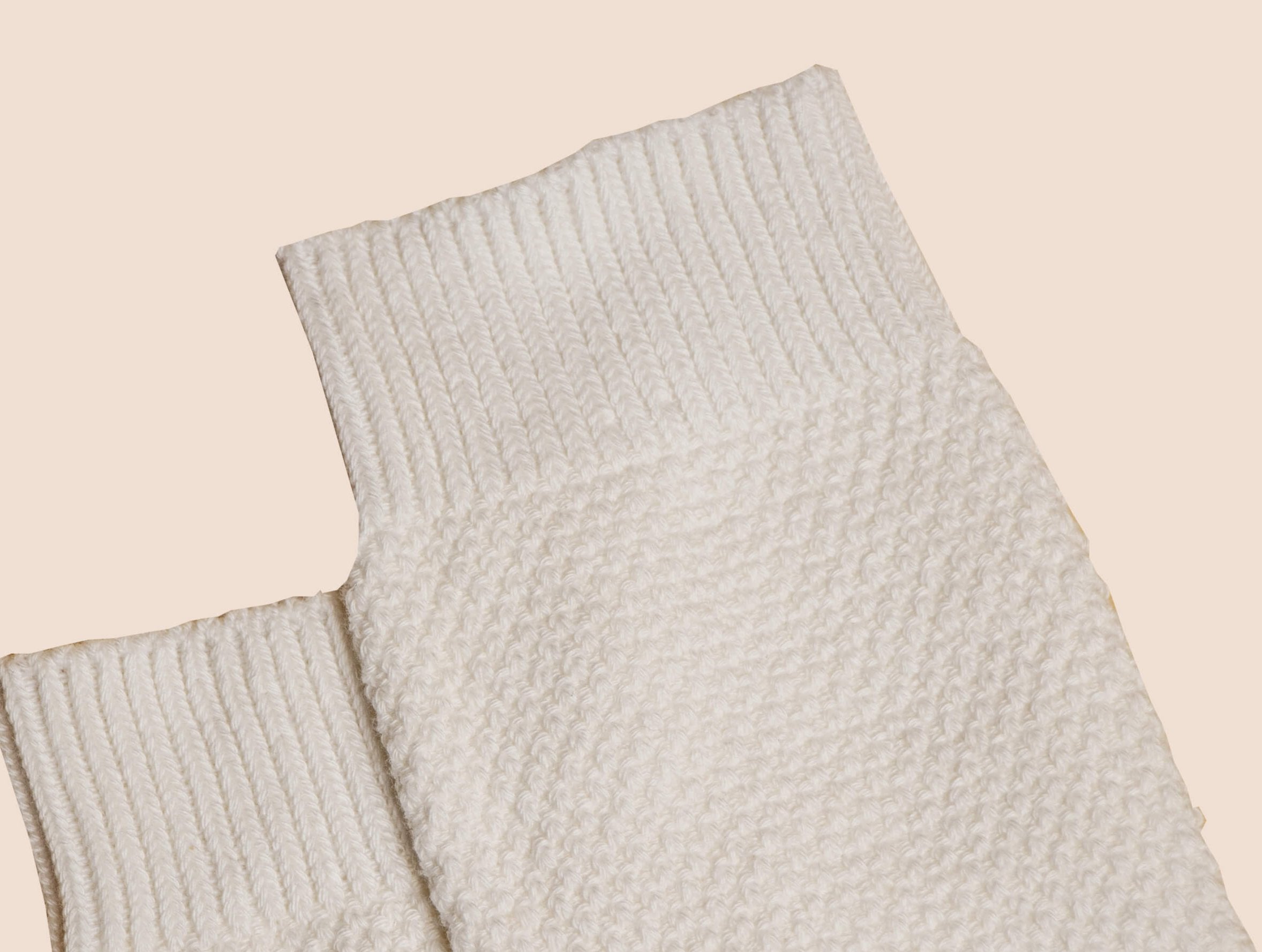 p-trone-chaussettes-gaufr-es-chaussettes-coton-bio-noir-39-42 image 5