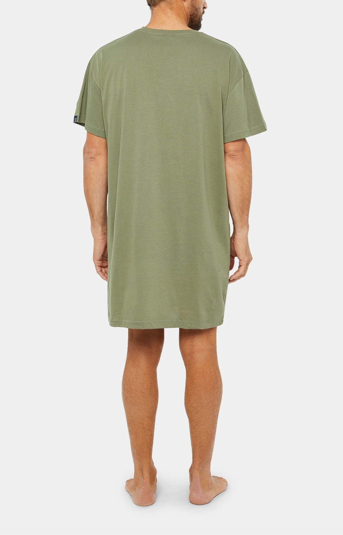 arthur-bob-ananas-maxi-tee-shirt-coton-bio-kaki image 4