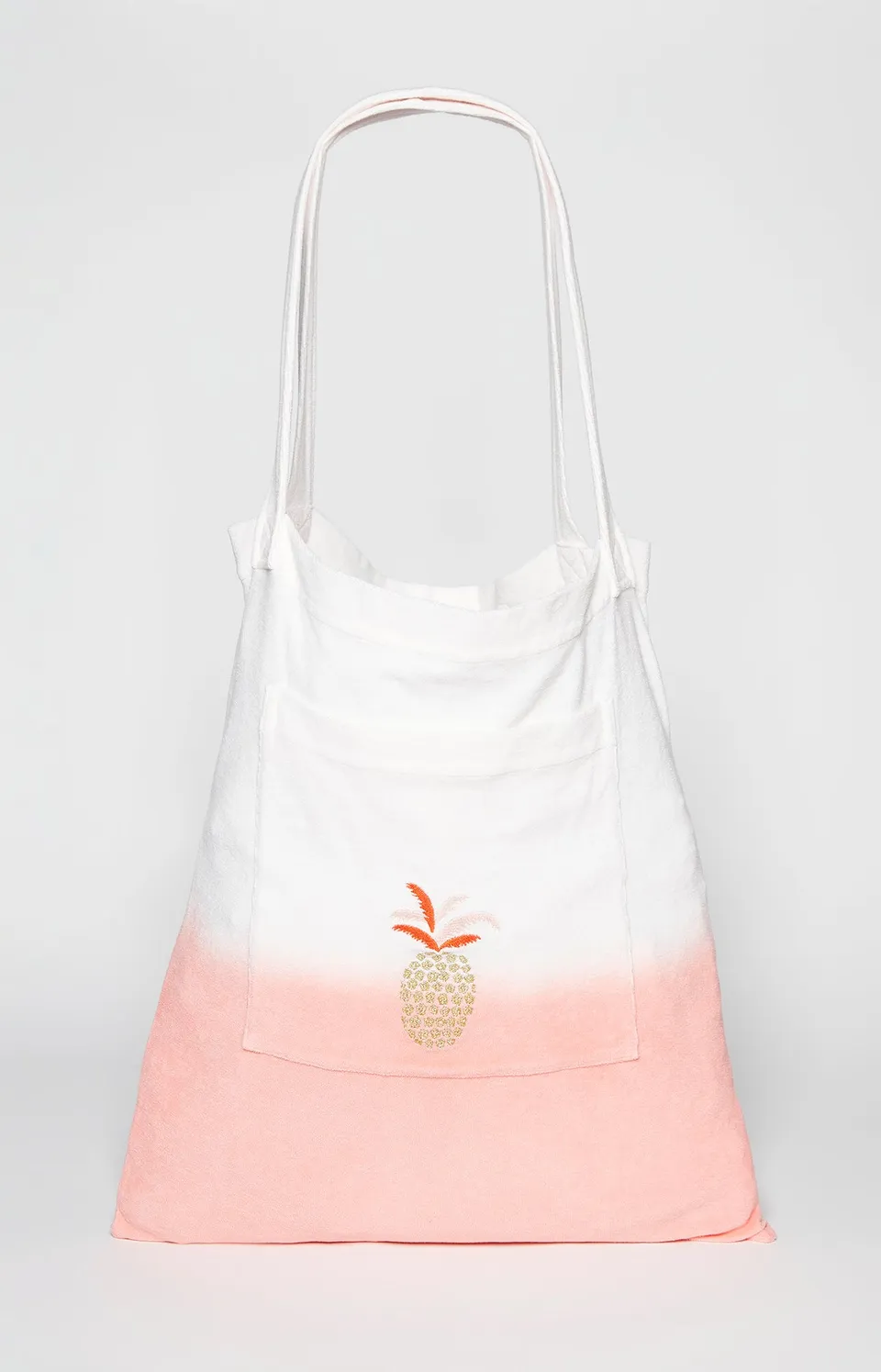 arthur-bob-sac-de-plage-tie-dye-rose-coton image 1