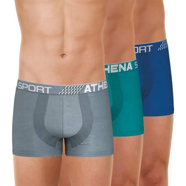athena-fresh-boxer-homme-m-lot-3-effet-fra-cheur image 1