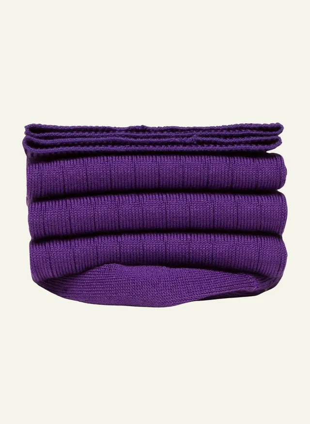 archiduchesse-de-luxe-violet-lectrique-chaussettes-fil-d-cosse image 1