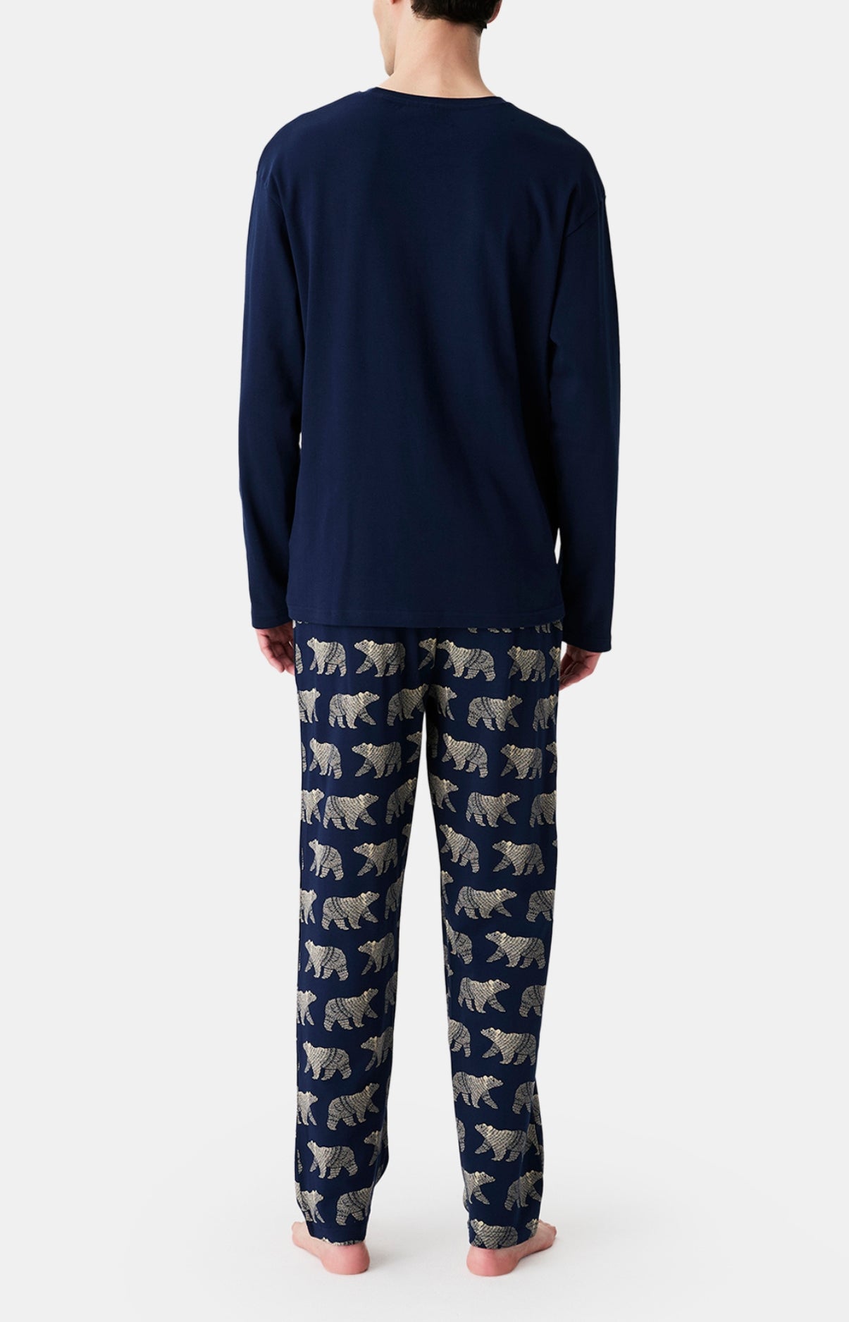 arthur-bob-nuit-polaire-pyjama-coton-marine image 6