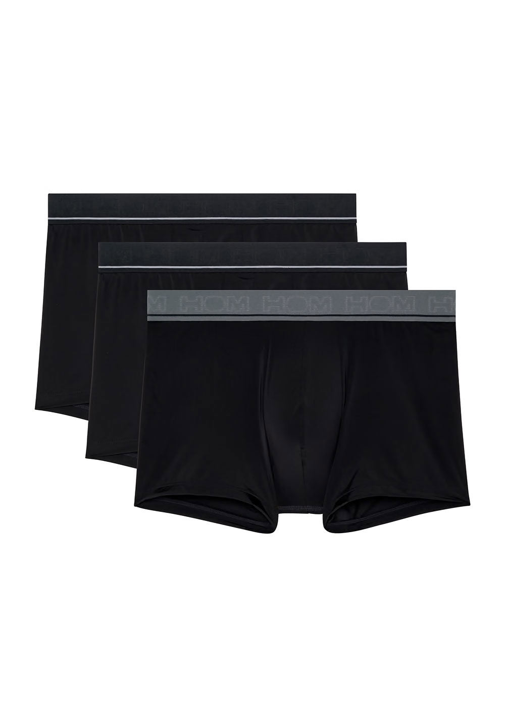 hom-leonard-n-2-boxer-homme-noir-coton-lot-de-3 image 1