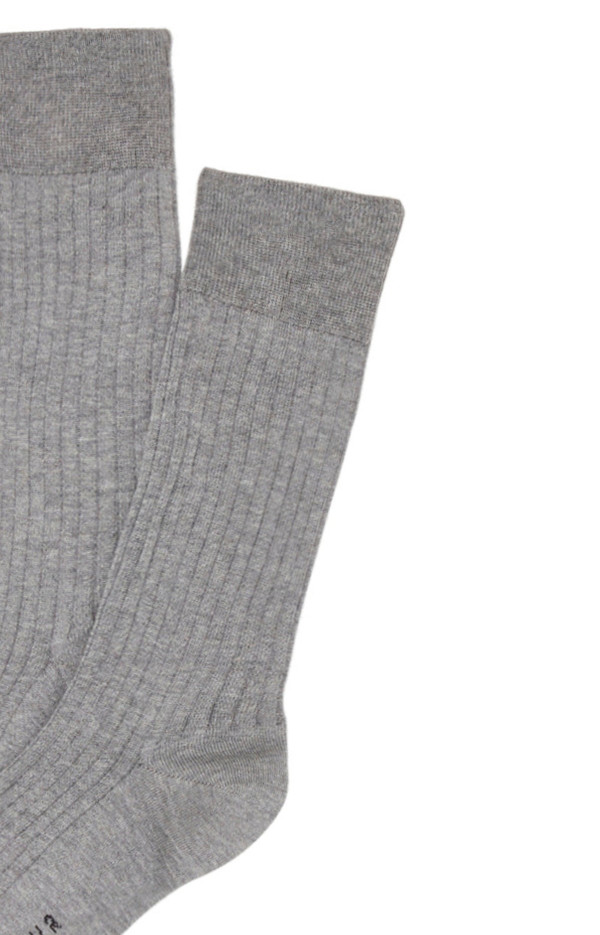 arthur-bob-gris-chaussettes-homme-fil-cosse image 2