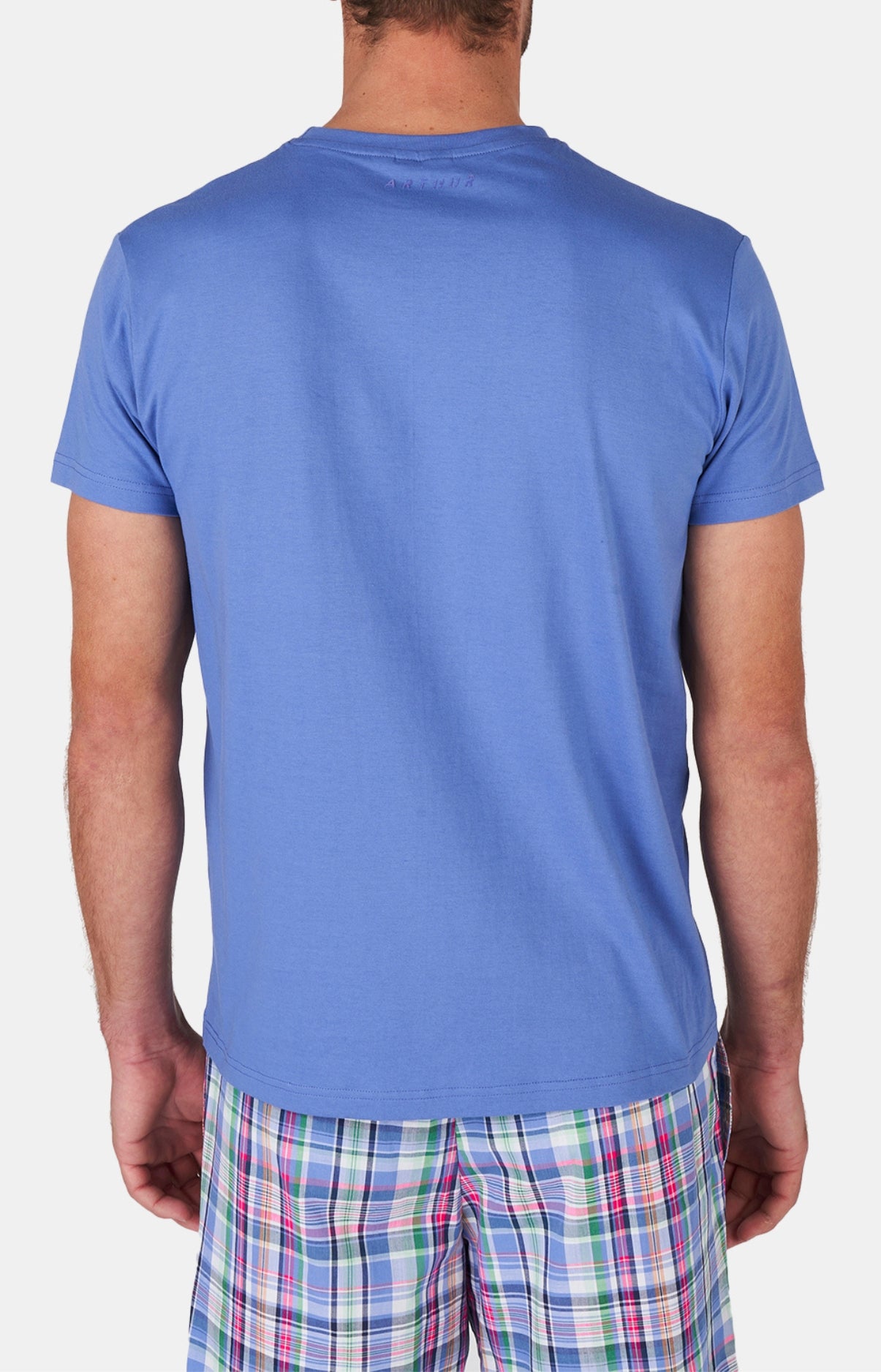 arthur-bob-coton-azur-tee-shirt-coton-bio-azur-s-xxl image 6