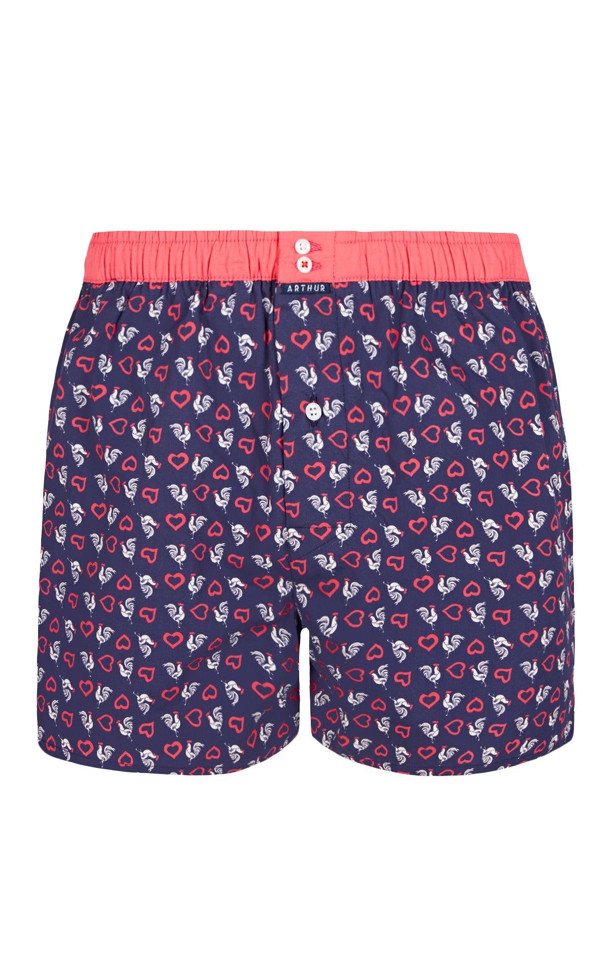 arthur-le-club-965-cale-on-homme-marine-coton-bio image 3