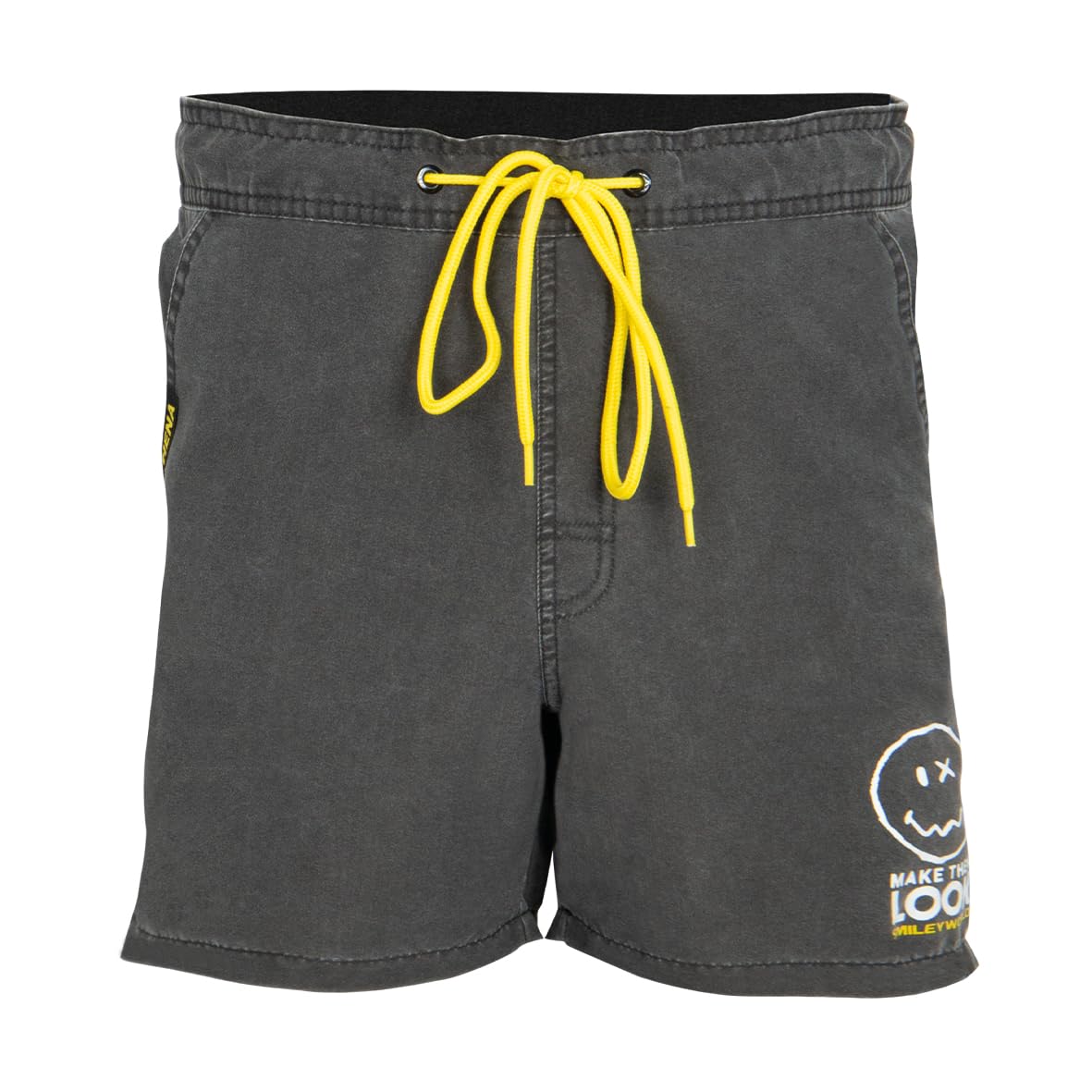 athena-graphic-smileyworld-bermuda-bain-homme-l-bleu-jean image 7