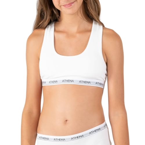 athena-douceur-coton-brassi-re-fille-blanc-10-ans image 8