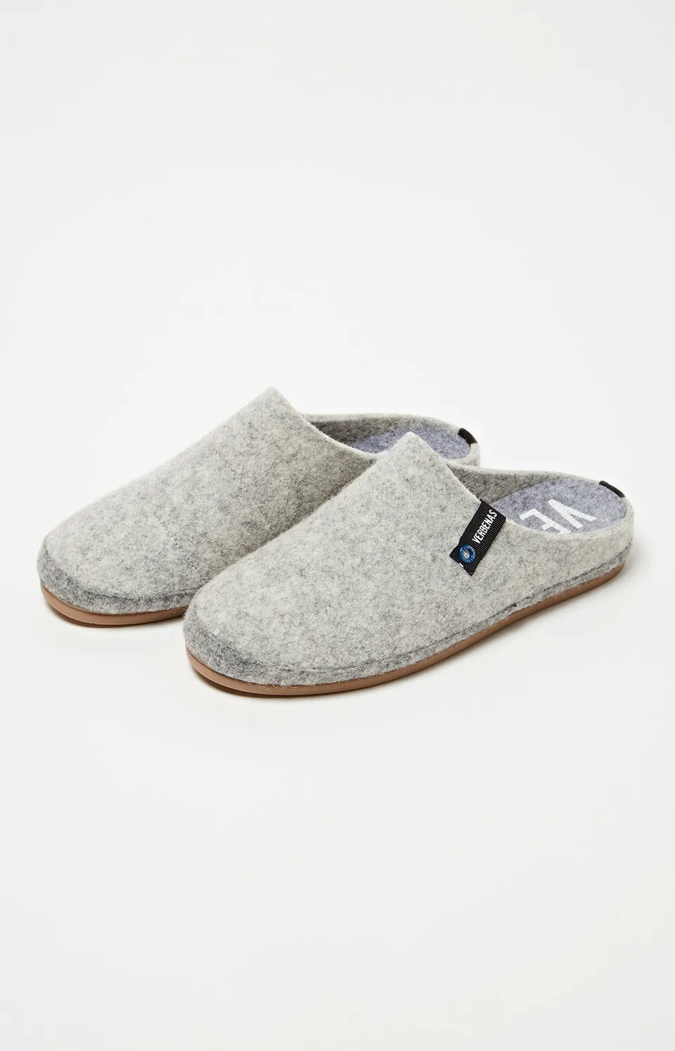 arthur-bob-mules-feutre-gris-laine-pointure-42 image 1