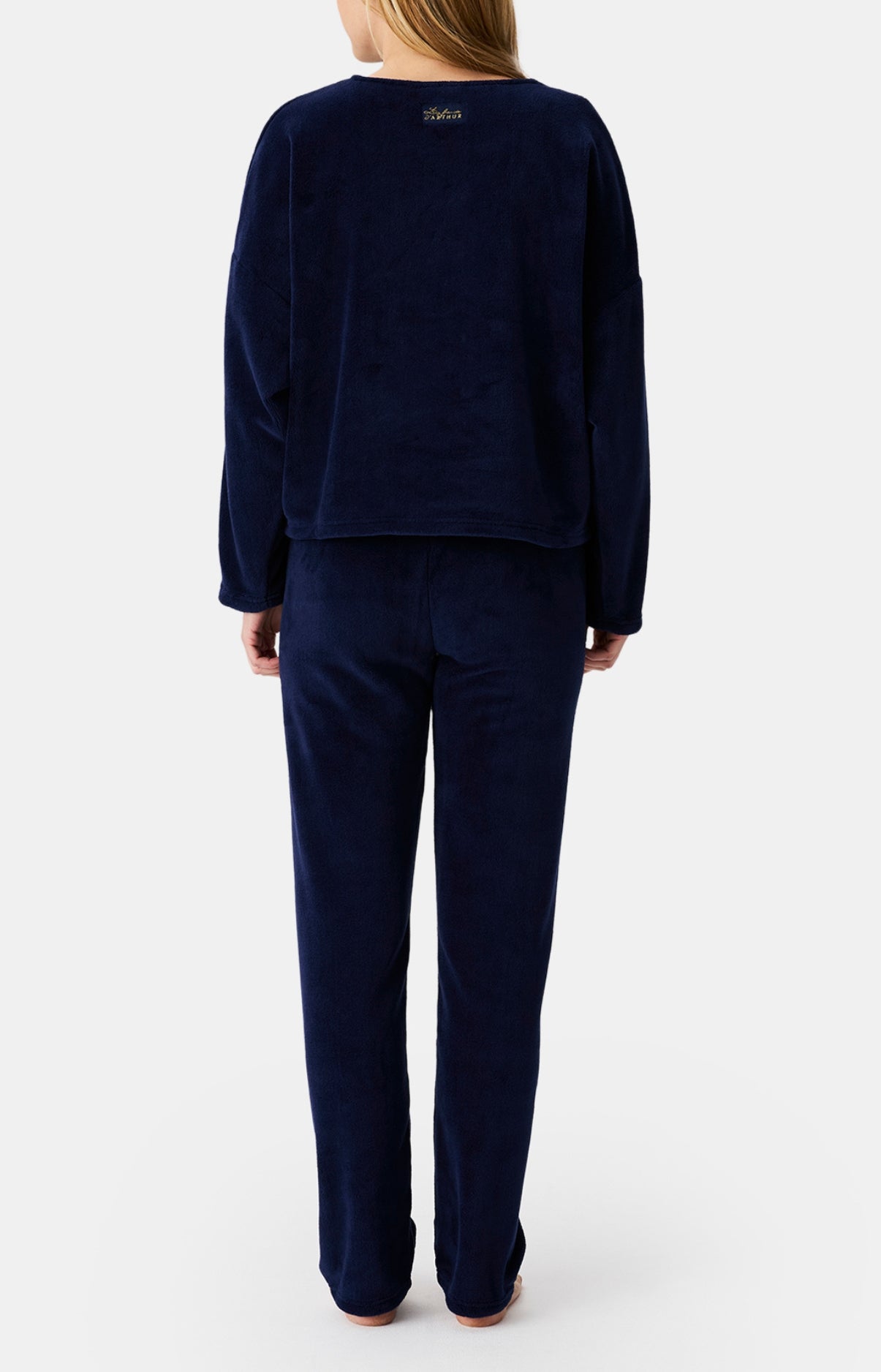 arthur-bob-nuit-polaire-pyjama-polaire-marine-femme image 5